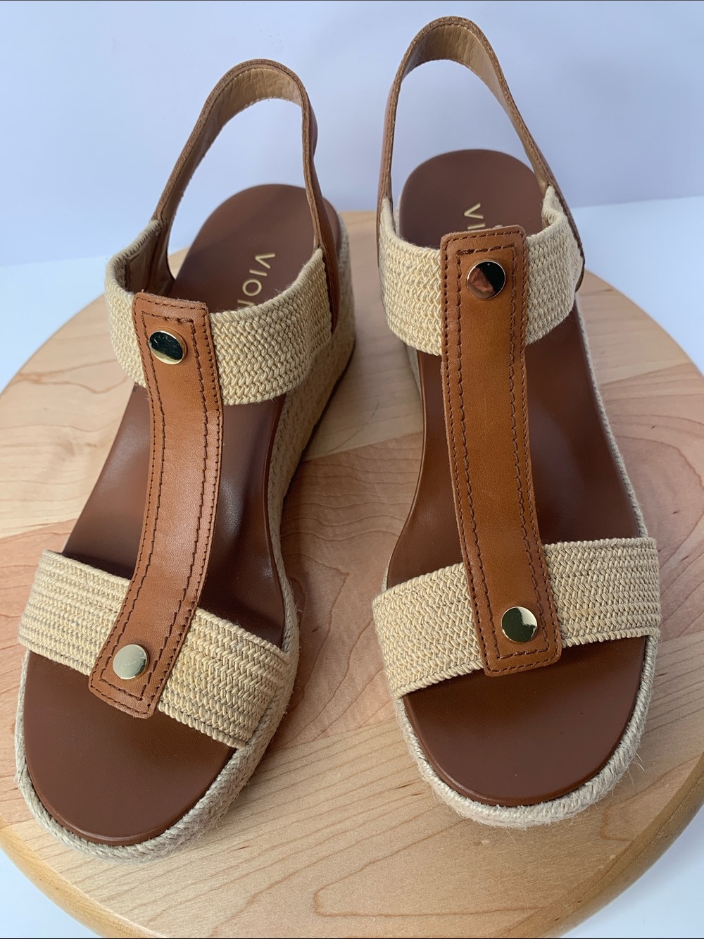 Vionic Calera Women’s Size 8 Wedge Slingback Slip On Sandals New - Picture 15 of 15